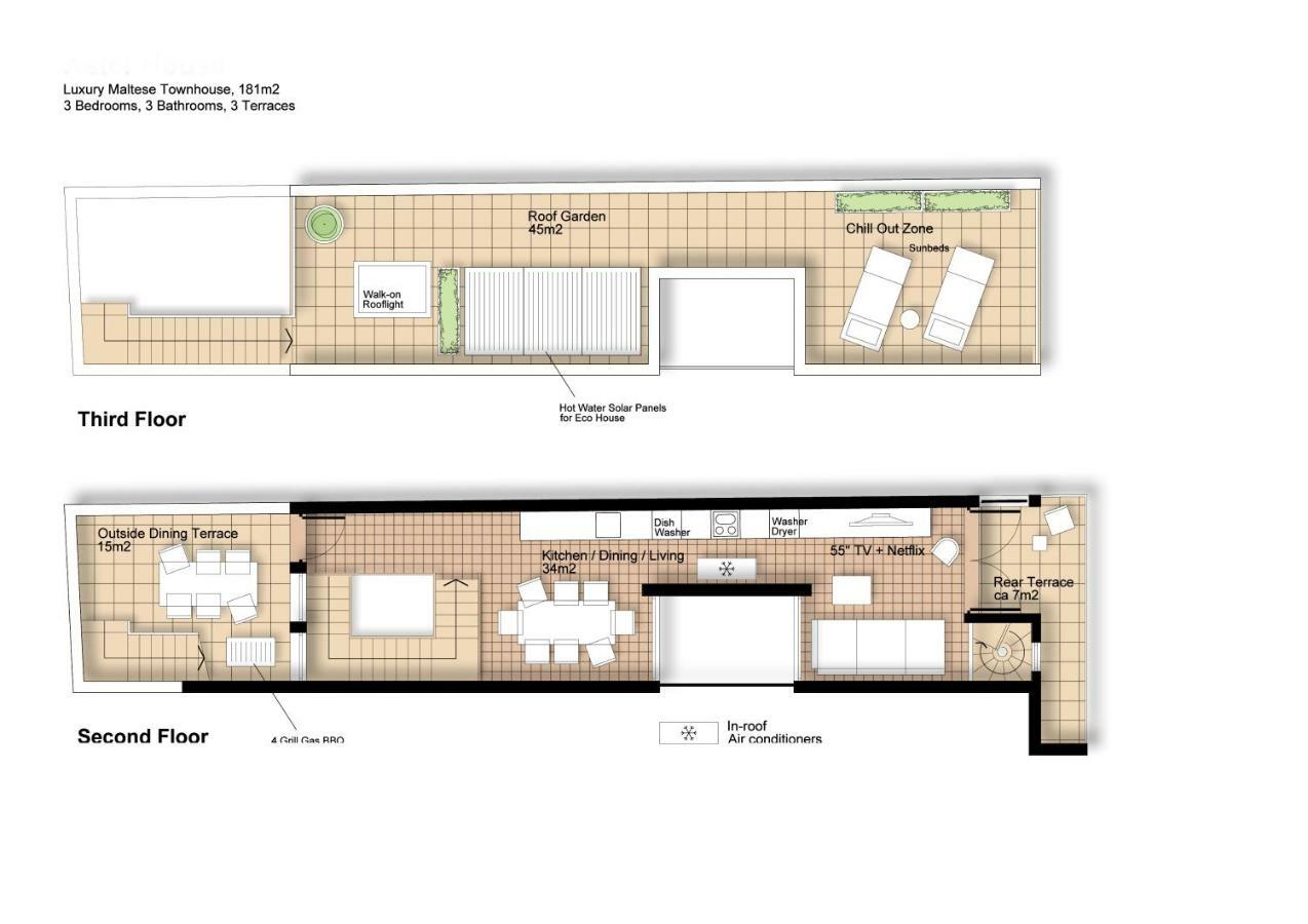 Amazing Art Deco Villa 150M To Sea With Daily Housekeeping Sliema Bagian luar foto