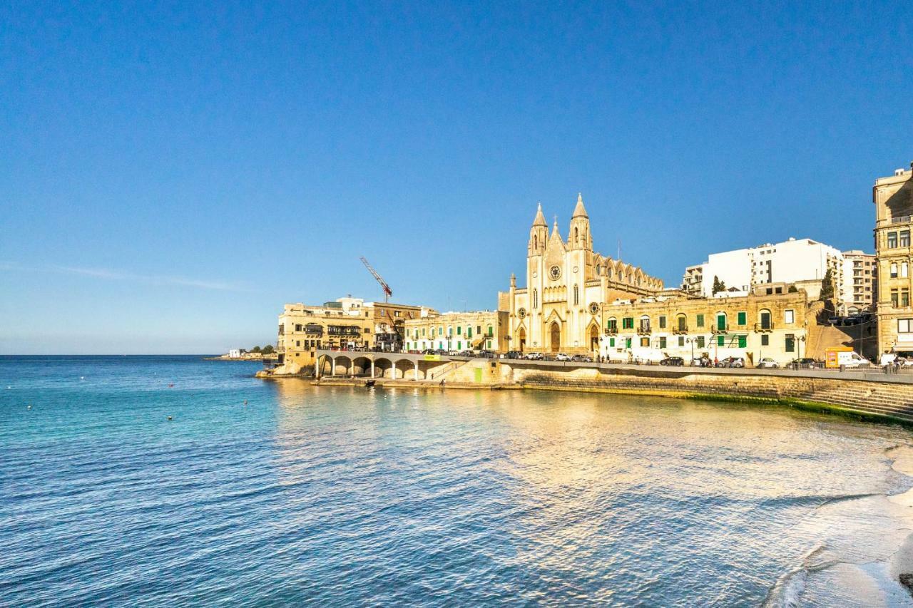 Beautiful Luxury Art Deco Townhouse Villa Sliema Bagian luar foto